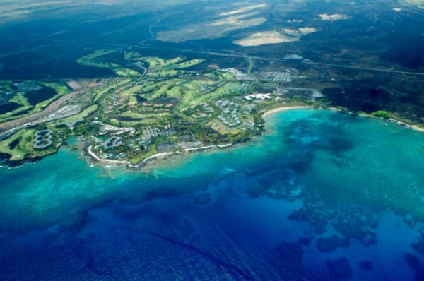 aerial view of hawaii