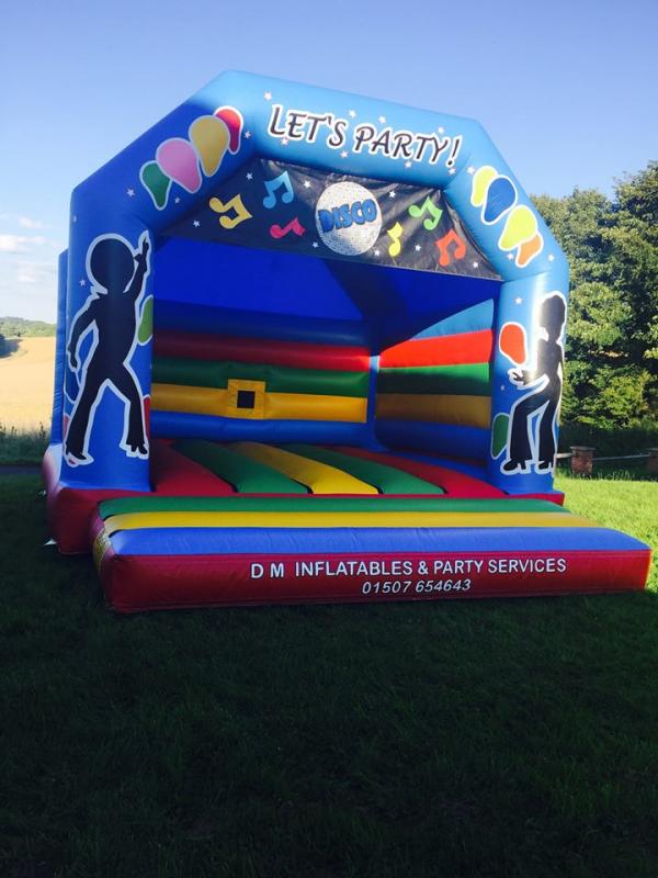 Disco Bouncy Castle Hire Louth