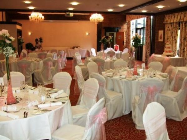 Baby Pink chair covers Charlecotte pheasent