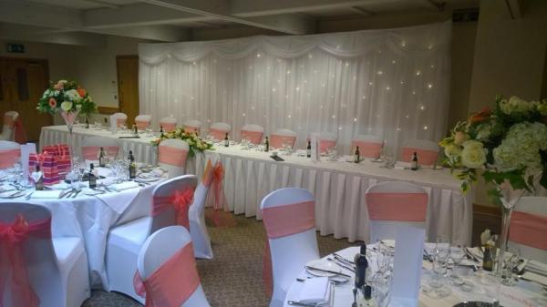 The brides maids, wedding venue decor, tamworth, staffordshire