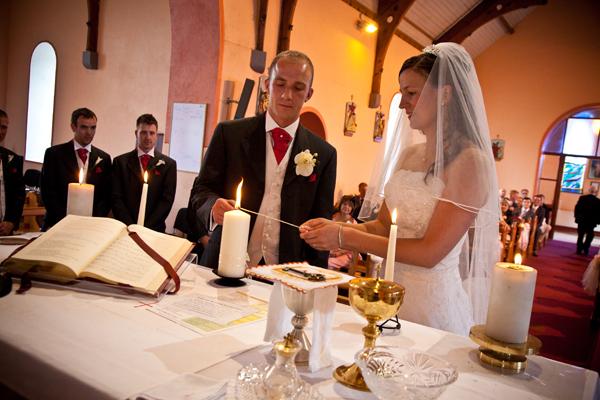 Electra Films church wedding image