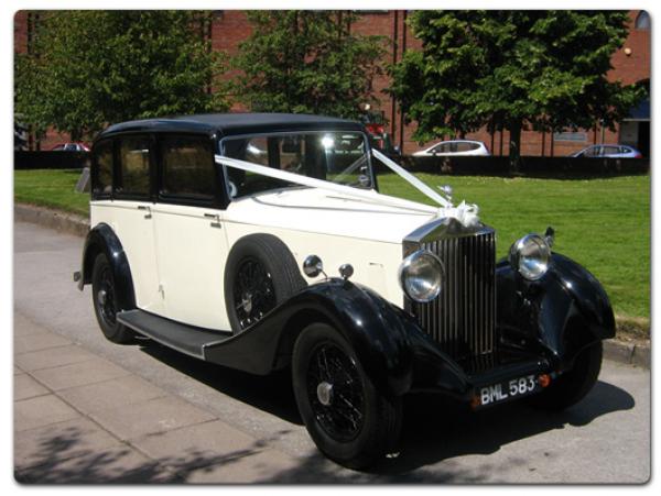 Classic Car Hire wedding image