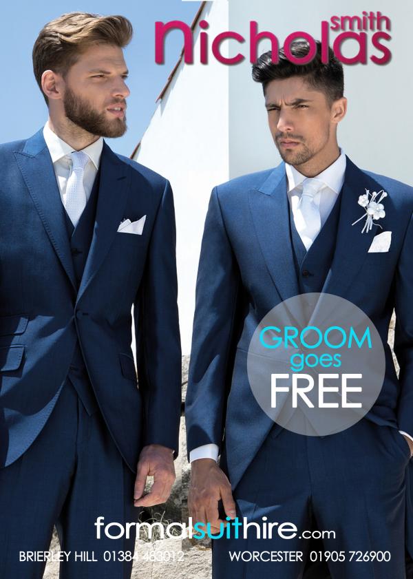 nicholas smith suit hire worcester wedding groom goes free