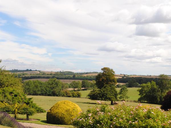 Views from our wedding marquee keythorpe manor leicester