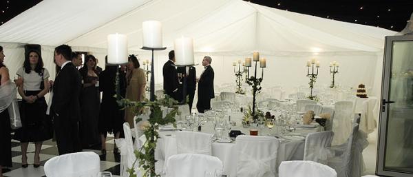 the meynell wedding marquee