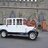1920s style ford landaulette for wedding hire vintage midlands