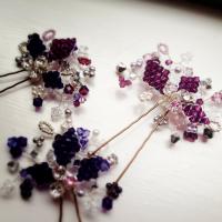 Enya Hair Pins by Isabella May Jewellery