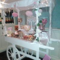 sweet cart - pink wedding scheme