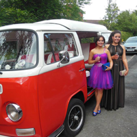 Wedding Vintage VW Camper Van Hire Birmingham West Midlands