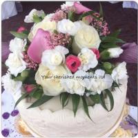 Floral Cake Topper decoration 