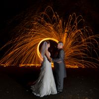 superphotography wedding fireworks image