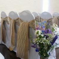 Hessian and Lace combination 