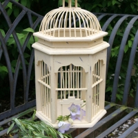 Wedding centerpiece birdcage vintage