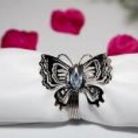 butterfly napkin
