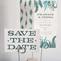 Dearly Beloved Design Tropical Wedding Invite