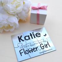 Will you be my flower girl jigsaw