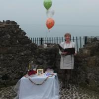 Wedding Ceremony at Dunluce Castle, Antrim Coast