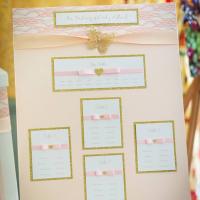 Glitter Collection Wedding Table Plan