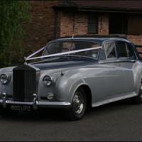 Rolls Royce Silver Cloud 2 / II Georgian Silver & Royal Blue