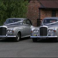 Bentley S3 finished in Georgian Silver over Royal Blue