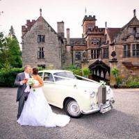 blushing bride wedding cars
