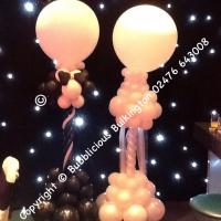 Balloons and treats at Bubblicious, wedding balloons