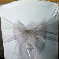 wedding chair covers grey
