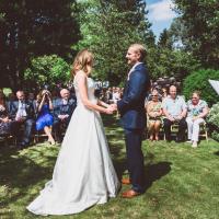 Outdoor humanist wedding by Warwickshire Wedding Planner