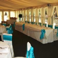 Jade chair covers New Hall