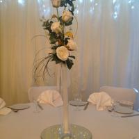 wedding floral table centrepiece