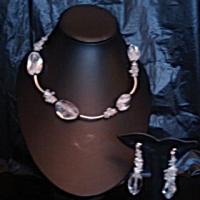 stone bridal necklace