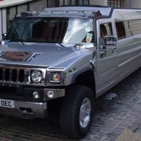 h2 hummer silver luxury wedding stretch limo