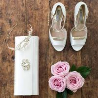 Matching Wedding Shoes and Bag