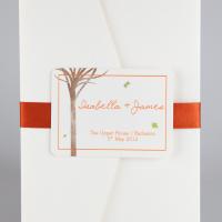 Design | Seasons pocket wallet with satin ribbon band