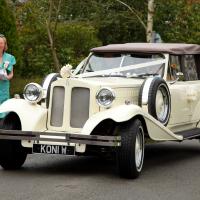 beauford wedding car hire white midlands wedding cars