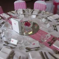 Chair Covers + Sash and Table Centres