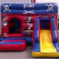 Bouncy castle and slide combo hire