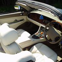 Sutton Coldfield Limousines Jaguar XK8 Convertible (grooms car) Interior