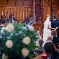 Wedding ceremony in The Callow Great Hall