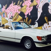 Mercedes SL Wedding Car