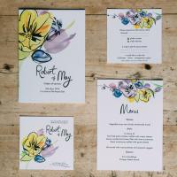 Dearly Beloved Design Spring Fete Wedding Invite