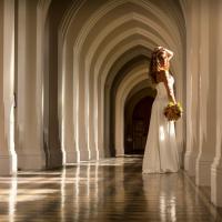 Bride in the Cloisters
