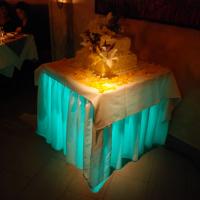 Illuminated Cake Table