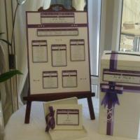 Table plan, Guest Book & Post box Decorated