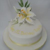 Lily birthday cake