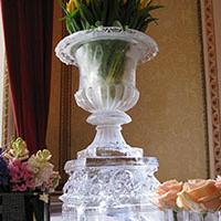 unusual wedding centrepiece passion for ice