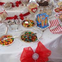 Vintage Wedding sweets pick and mix buffet table Derby
