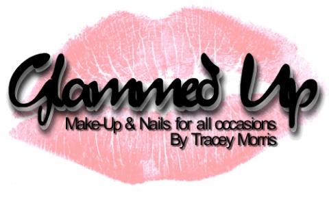 glammed up make up logo