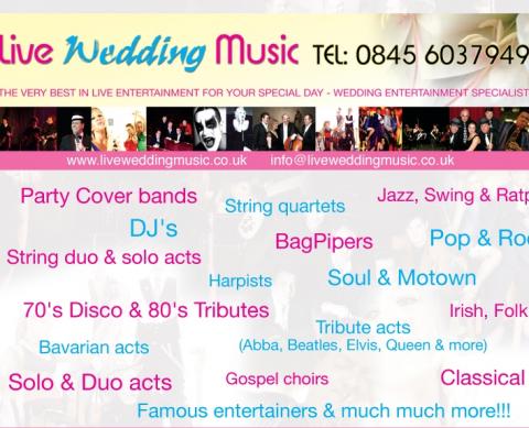 live wedding music logo