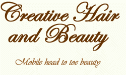 creative hair and beauty logo